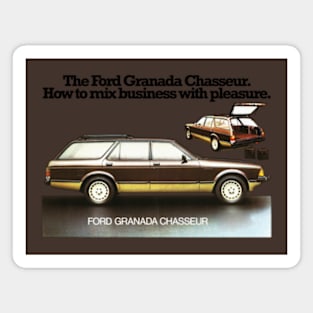 FORD GRANADA - advert Magnet